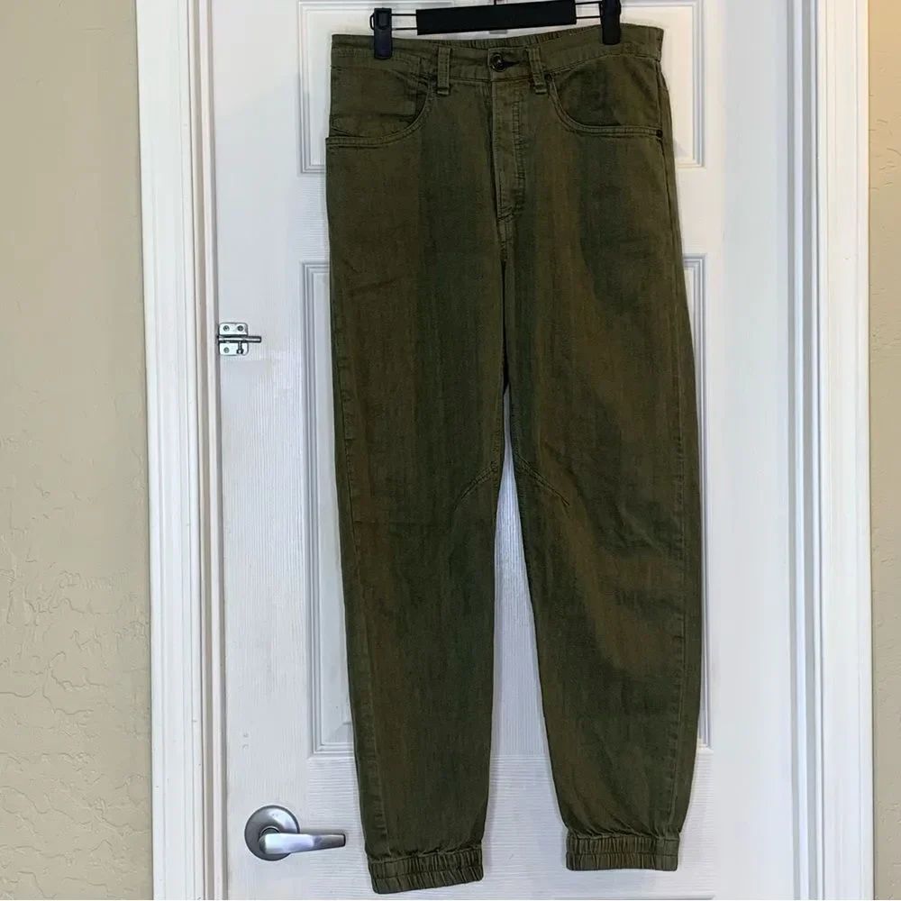 Rag and Bone Military Green Joggers Size 27